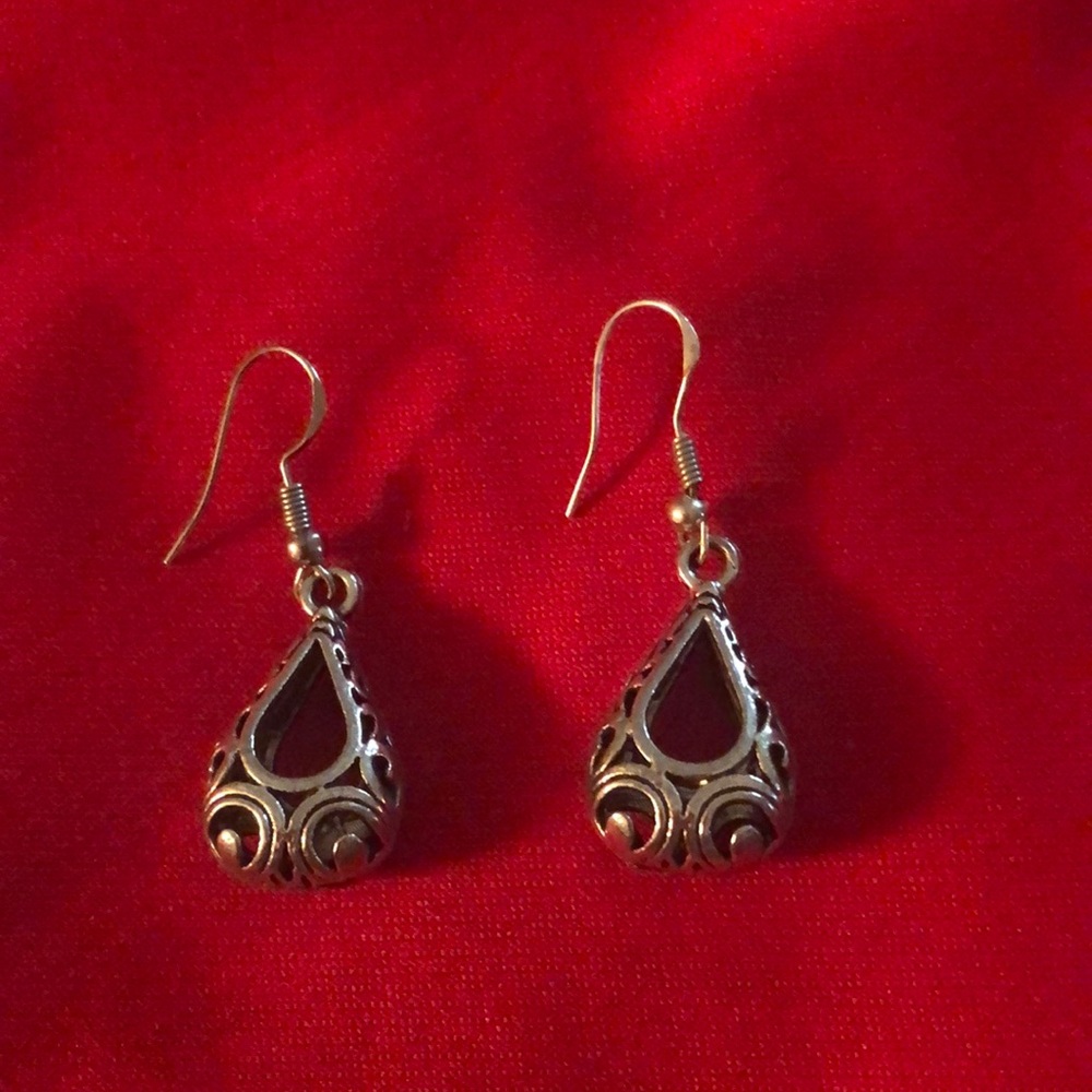 Sterling Silver Filigree Earrings